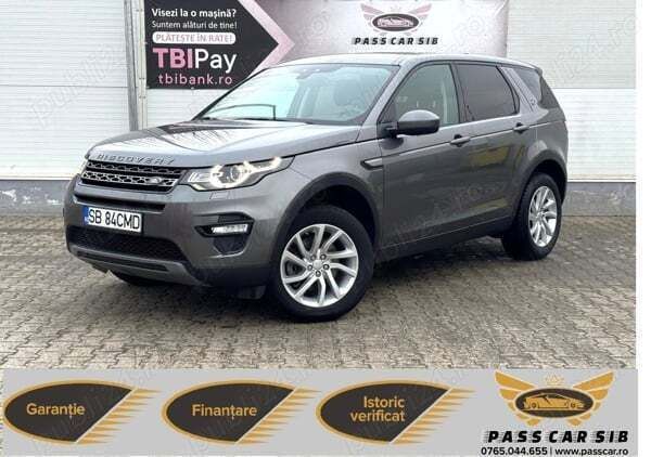 Gri Utilizat 2017 Land Rover Discovery Sport HSE Luxury SUV | 16.490 EUR (Puțin scump) - Imagine 1/4
