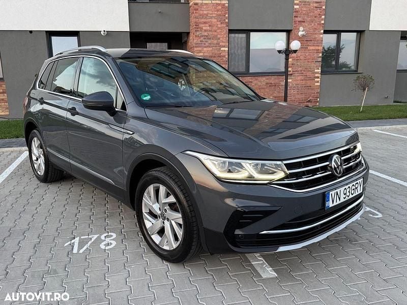 Culoaregri Utilizat 2021 VW Tiguan Elegance SUV | 26.800 EUR (Preț OK) - Imagine 1/4