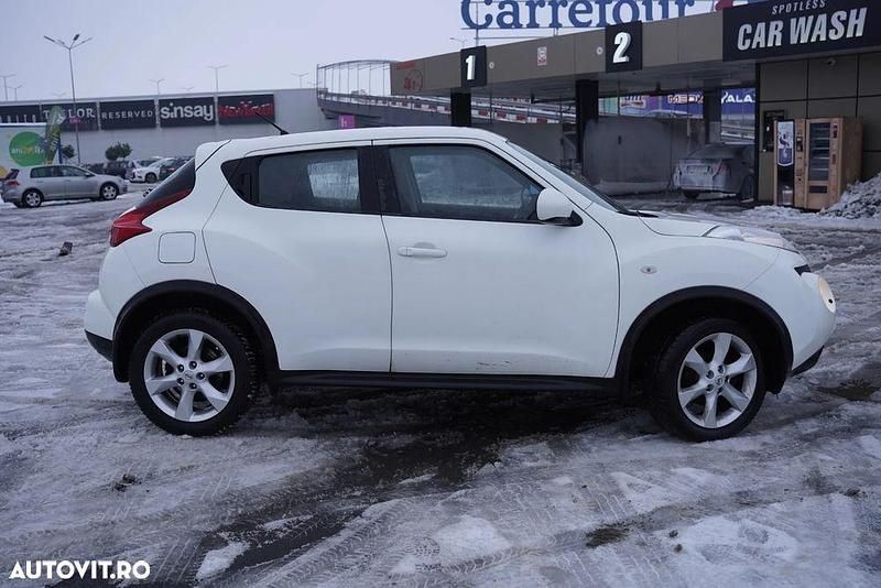 Second-hand Nissan Juke Acenta 110 CP (80 kW) 2011 Culoarealb SUV