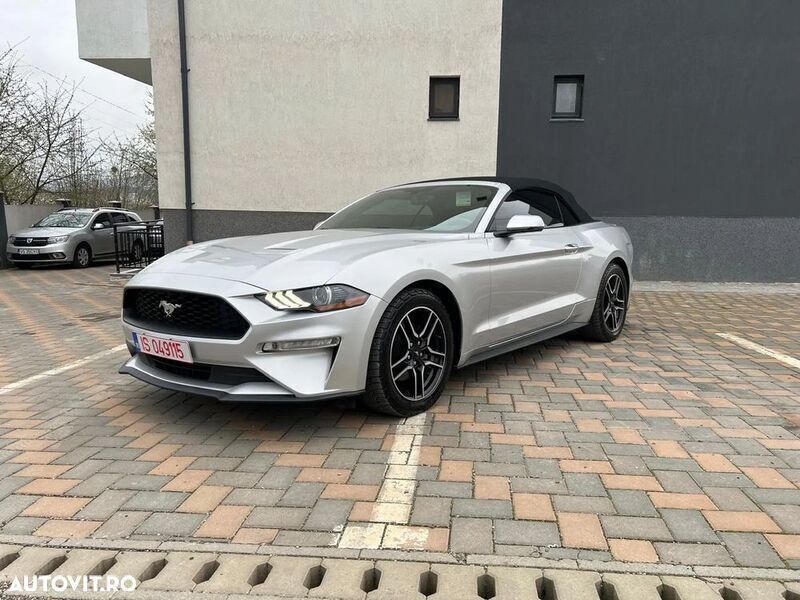 Gri Utilizat 2018 Ford Mustang Cabrio | 24.000 EUR (Preț bun) - Imagine 1/4