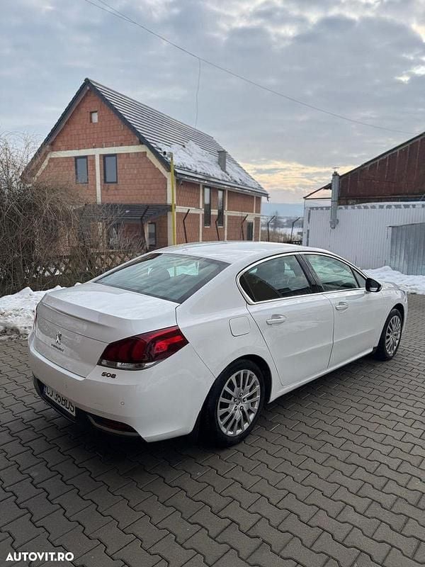 Second-hand Peugeot 508 Allure 180 CP (132 kW) 2017 Culoarealb Berlinǎ