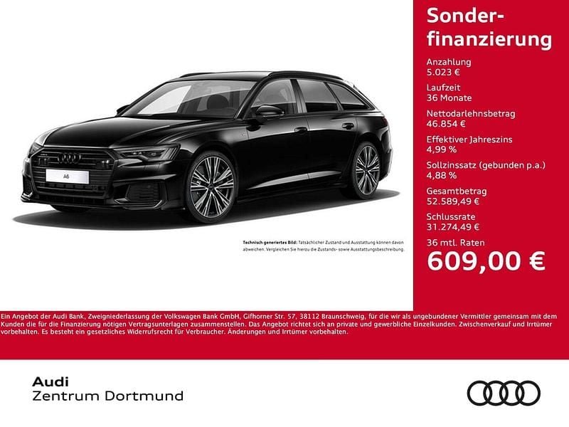 Utilizat 2022 Audi A6 S-Line Break | 55.583 EUR (Scump) - Imagine 1/1
