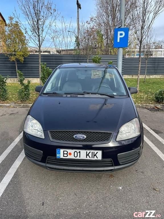 Albastru Utilizat 2006 Ford C-MAX Monovolum | 1.600 EUR (Preț OK) - Imagine 1/4