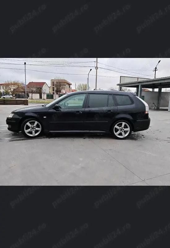 Negru Second-hand 2005 Saab 9-3 Break | 1.900 EUR - Imagine 1/4