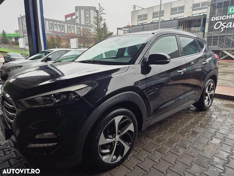 Second-hand Hyundai Tucson 185 CP (136 kW) 2017 Culoarenegru SUV