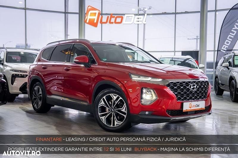 Second-hand Hyundai Santa Fe Style 200 CP (147 kW) 2020 Culoarerosu SUV