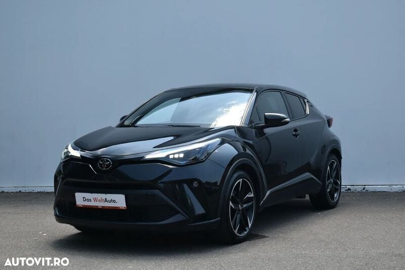 Negru Utilizat 2022 Toyota C-HR Sport SUV | 23.376 EUR (Preț OK) - Imagine 1/4