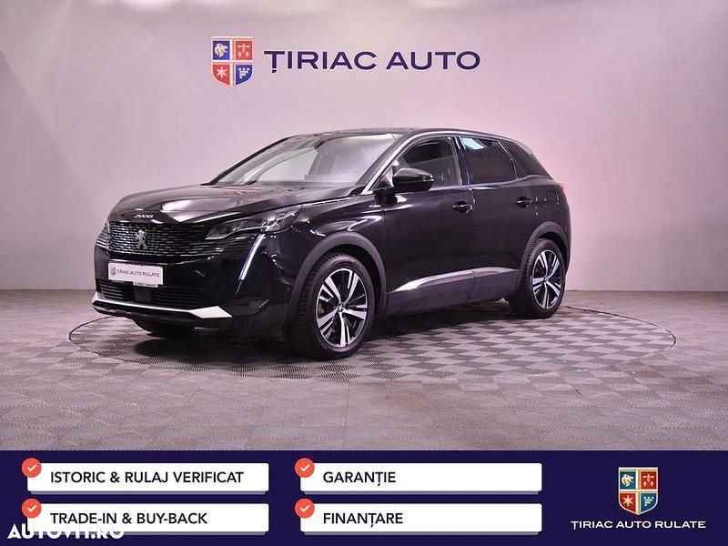 Culoarenegru Utilizat 2022 Peugeot 3008 SUV | 22.531 EUR (Preț OK) - Imagine 1/4