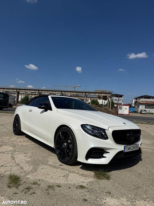 Second-hand Mercedes E53 AMG AMG 435 CP (319 kW) 2018 Culoarealb Cabrio