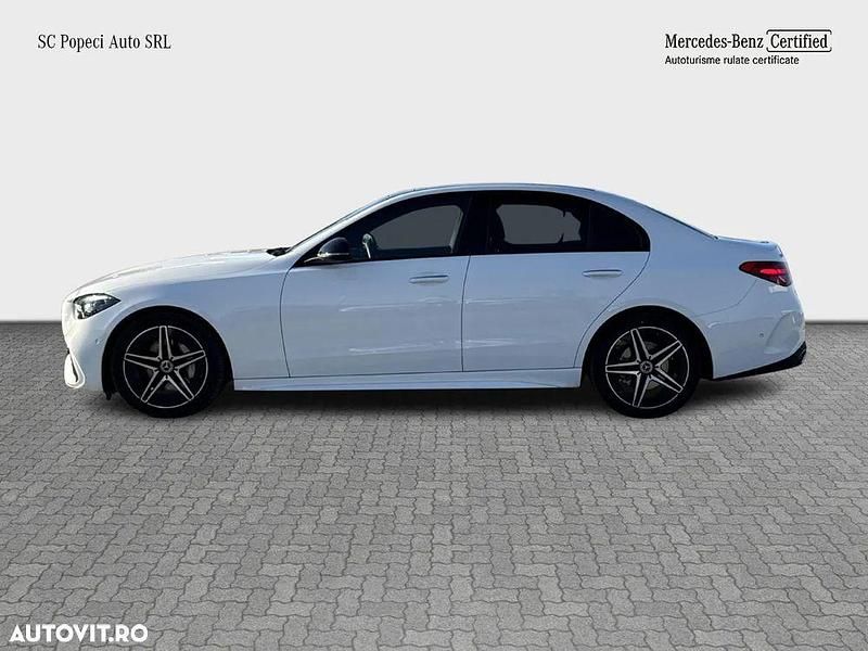 Second-hand Mercedes C220 AMG line 200 CP (147 kW) 2024 Culoarealb Berlinǎ