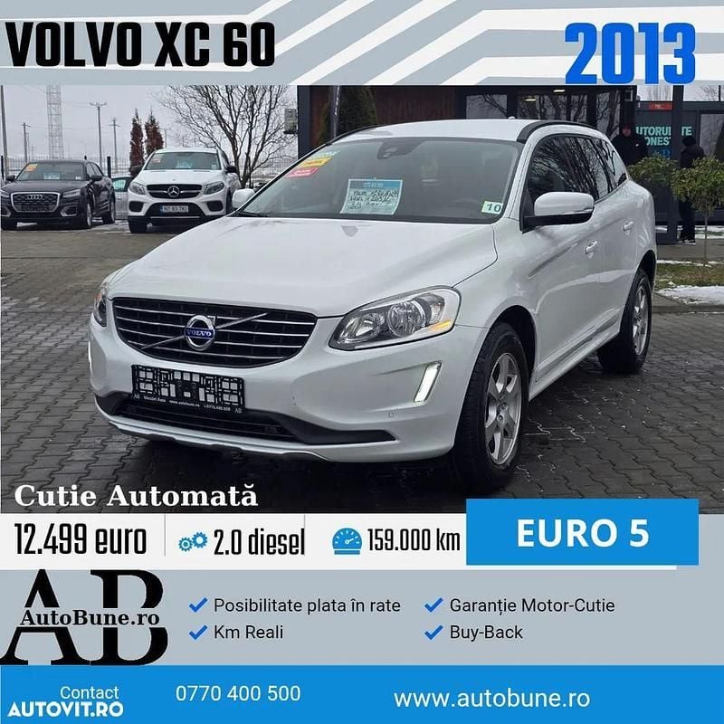 Second-hand Volvo XC60 Momentum 163 CP (119 kW) 2013 Culoarealb SUV