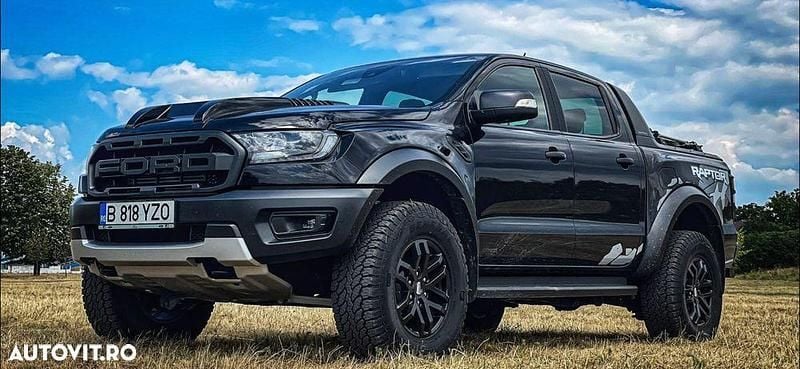Culoarenegru Utilizat 2021 Ford Ranger Raptor Pickup | 32.000 EUR (Preț OK) - Imagine 1/4
