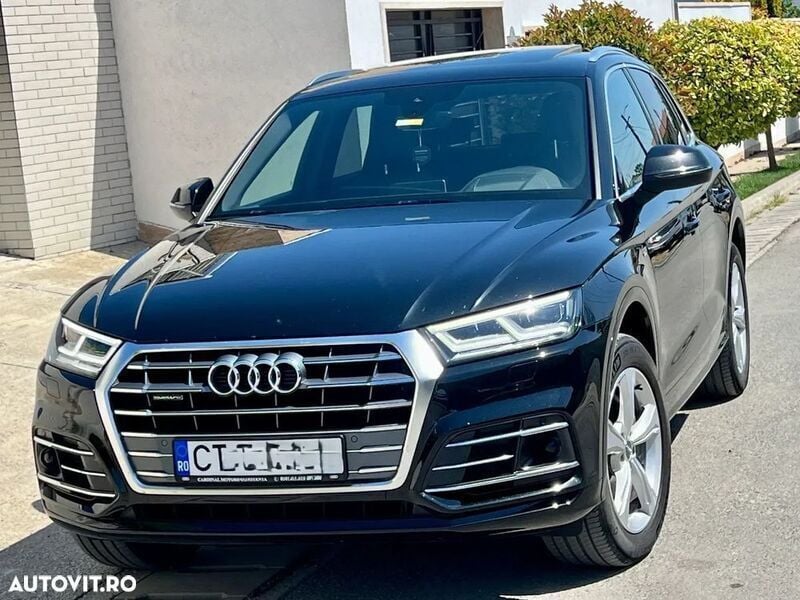 Negru Utilizat 2020 Audi Q5 Design SUV | 28.500 EUR (Preț bun) - Imagine 1/4