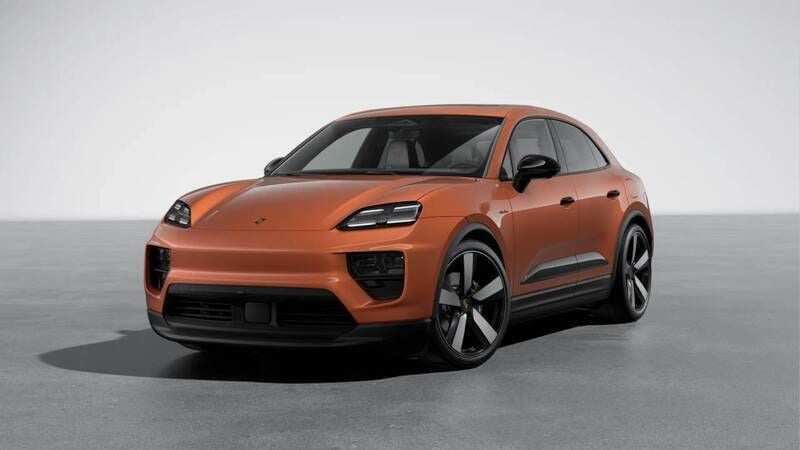 Papaya metallic Utilizat 2024 Porsche Macan 4 Electric SUV | 105.085 EUR - Imagine 1/4