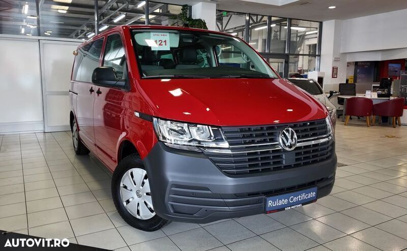 Rosu Utilizat 2020 VW T6.1 Van | 27.900 EUR (Preț OK) - Imagine 1/4