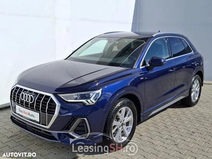 Albastru Utilizat 2023 Audi Q3 S-Line SUV | 32.970 EUR (Scump) - Imagine 1/4