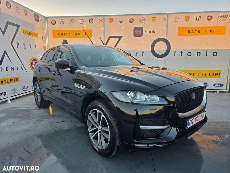 Second-hand Jaguar F-Pace R-Sport 180 CP (132 kW) 2019 Culoarenegru SUV