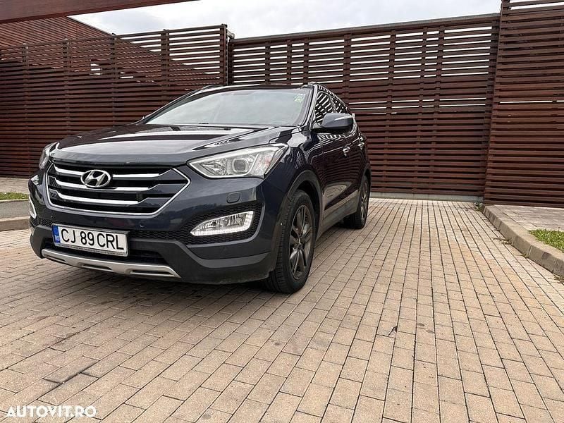 Albastru Utilizat 2013 Hyundai Santa Fe Premium SUV | 9.750 EUR (Preț bun) - Imagine 1/4
