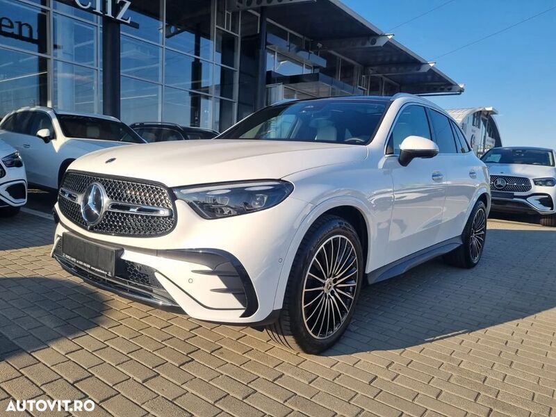 Alb Nouă 2024 Mercedes GLC200 Advanced SUV | 68.306 EUR - Imagine 1/4