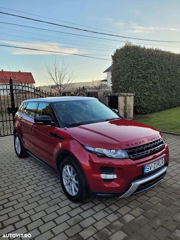Rosu Utilizat 2012 Land Rover Range Rover evoque Pure SUV | 8.900 EUR (Preț bun) - Imagine 1/4