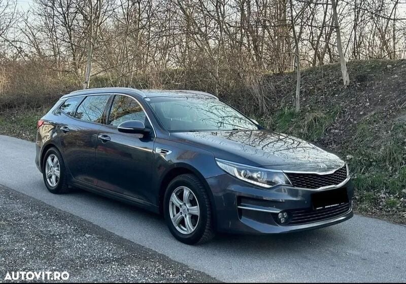 Gri Utilizat 2017 Kia Optima Break | 10.990 EUR - Imagine 1/4