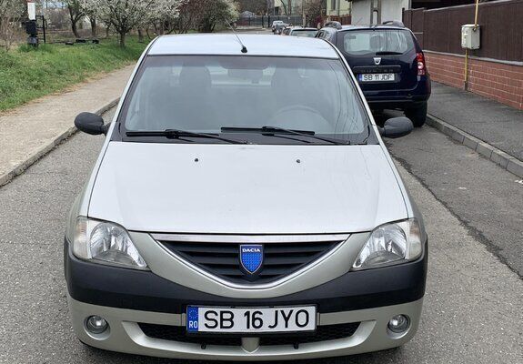 Gri Utilizat 2005 Dacia Logan Berlinǎ | 1.790 EUR (Preț OK) - Imagine 1/4