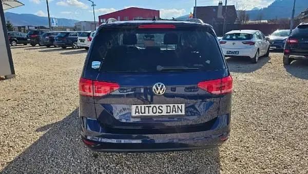 Second-hand VW Touran 110 CP (80 kW) 2016 Albastru Monovolum