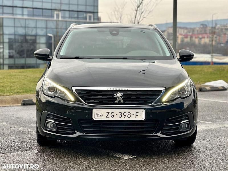 Second-hand Peugeot 308 Allure 130 CP (95 kW) 2019 Culoarenegru Break