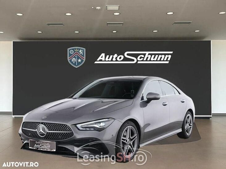 Gri Utilizat 2024 Mercedes C200 Advanced Plus Coupe | 41.127 EUR - Imagine 1/4