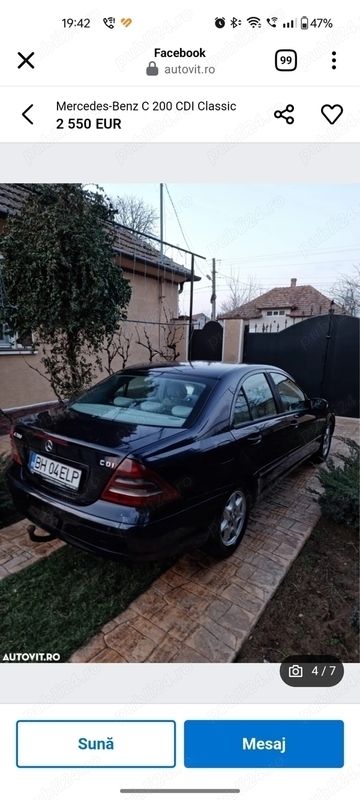 Utilizat 2003 Mercedes A200 Berlinǎ | 1.750 EUR - Imagine 1/4