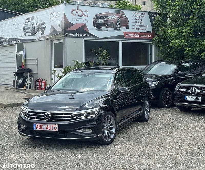 Second-hand VW Passat Highline 200 CP (147 kW) 2022 Negru Break