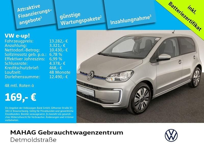 Utilizat 2022 VW e-up! Style Hatchback | 14.565 EUR (Scump) - Imagine 1/1