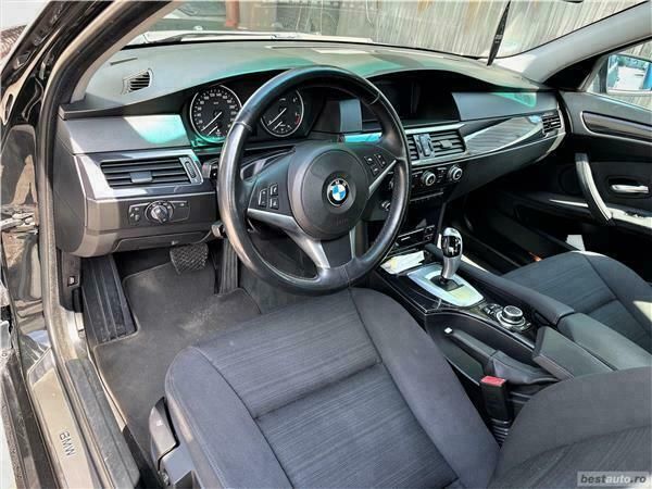 Second-hand BMW 520 177 CP (130 kW) 2008 Negru Berlinǎ