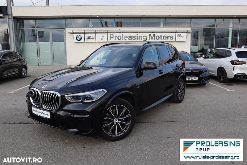 Negru sapphire metalizat Utilizat 2022 BMW X5 Comfort Edition SUV | 58.685 EUR (Preț OK) - Imagine 1/4