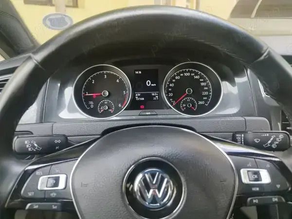 Gri Utilizat 2018 VW Golf VII Break | 10.899 EUR (Preț OK) - Imagine 1/4