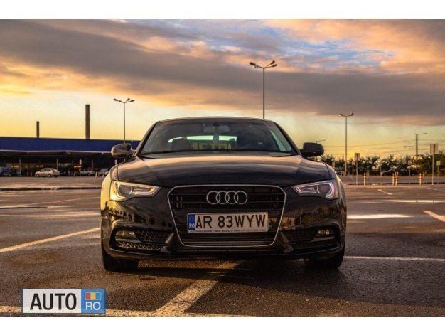 Second-hand Audi A5 S-Line 224 CP (164 kW) 2014 Negru Coupe