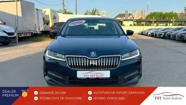 Albastru Utilizat 2020 Skoda Superb Ambition Hatchback | 22.253 EUR (Puțin scump) - Imagine 1/4