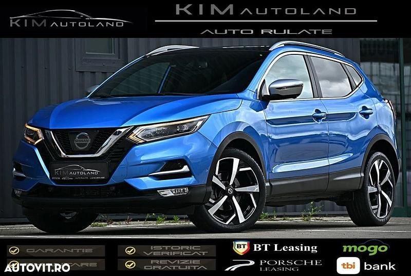 Culoarealbastru Utilizat 2018 Nissan Qashqai Tekna+ SUV | 16.490 EUR (Preț OK) - Imagine 1/4