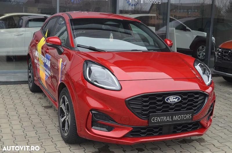 Rosu Utilizat 2024 Ford Puma ST-Line SUV | 22.069 EUR (Scump) - Imagine 1/4