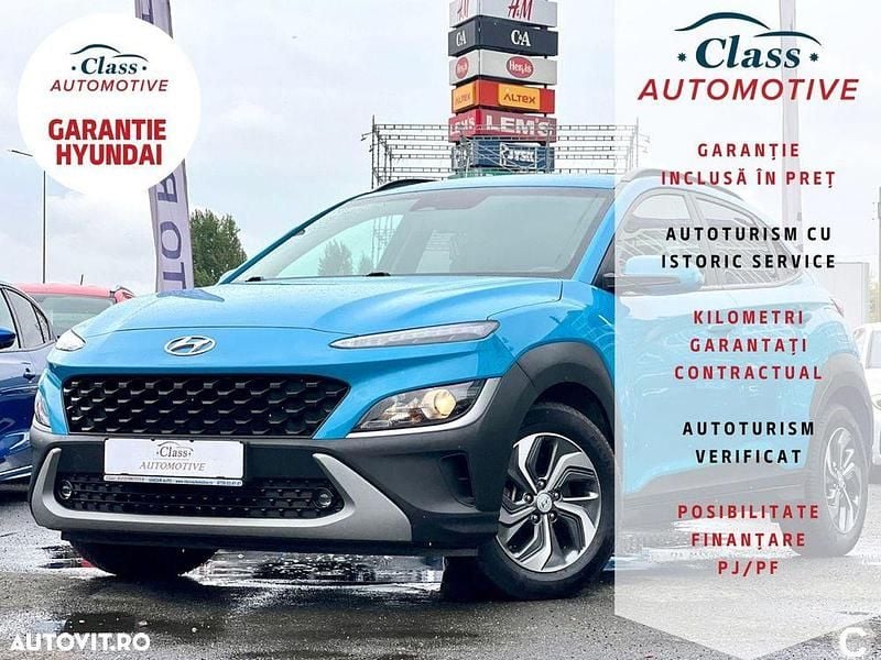 Culoarealbastru Utilizat 2022 Hyundai Kona SUV | 18.990 EUR (Preț OK) - Imagine 1/4