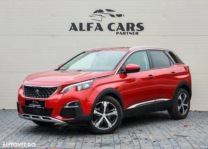 Second-hand Peugeot 3008 Allure 131 CP (96 kW) 2018 Culoarerosu SUV