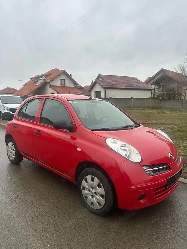 Second-hand Nissan Micra 65 CP (47 kW) 2006 Rosu Monovolum