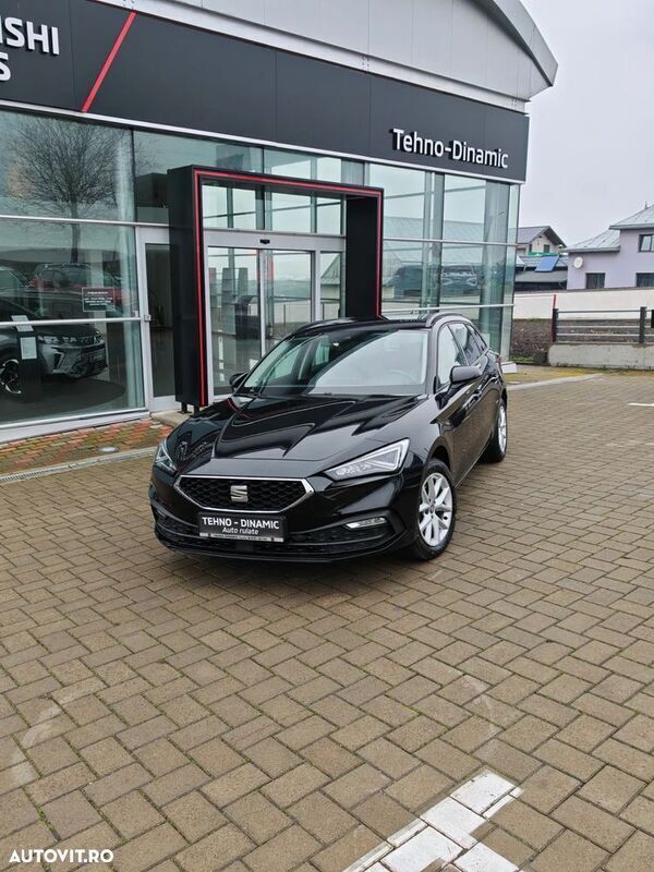 Negru Utilizat 2022 Seat Leon Style Break | 16.900 EUR (Preț OK) - Imagine 1/4