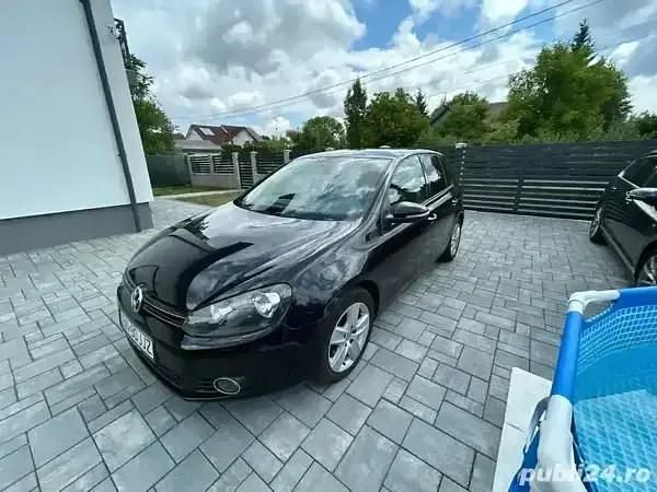 Negru Utilizat 2009 VW Golf VI Hatchback | 5.200 EUR (Puțin scump) - Imagine 1/4