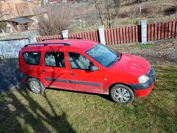 Second-hand Dacia Logan MCV 68 CP (50 kW) 2007 Rosu Break