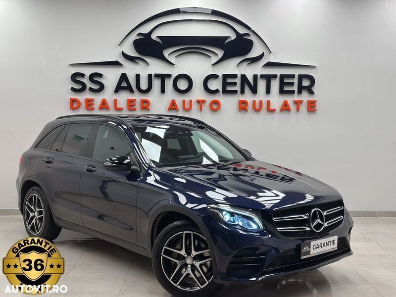 Albastru Utilizat 2016 Mercedes GLC220 SUV | 22.990 EUR (Scump) - Imagine 1/4