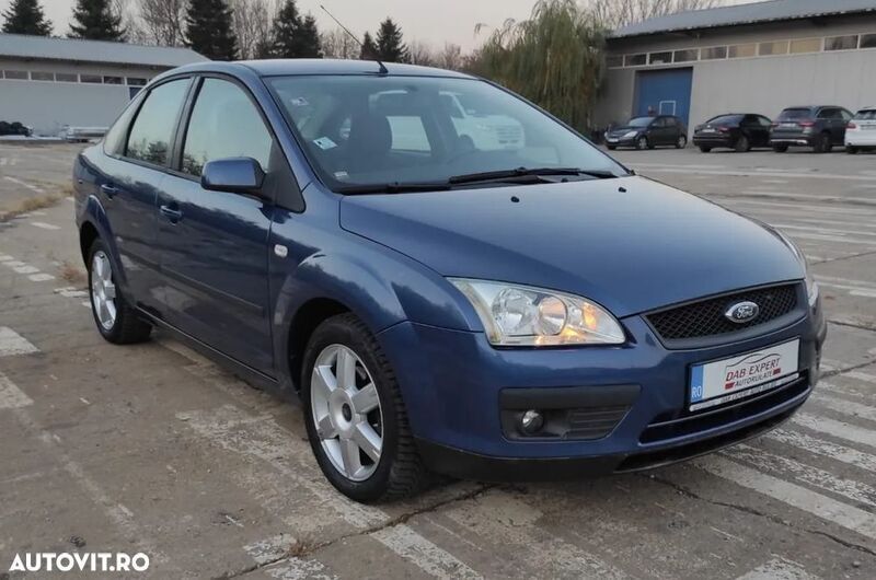 Albastru Utilizat 2007 Ford Focus Trend Berlinǎ | 2.400 EUR (Preț OK) - Imagine 1/4