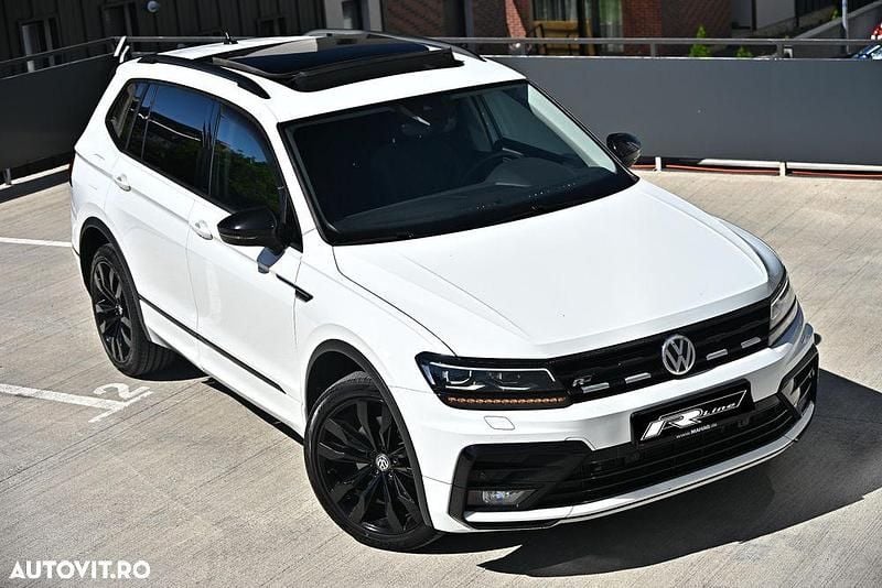 Culoarealb Utilizat 2021 VW Tiguan R-line SUV | 26.600 EUR (Super Preț) - Imagine 1/4
