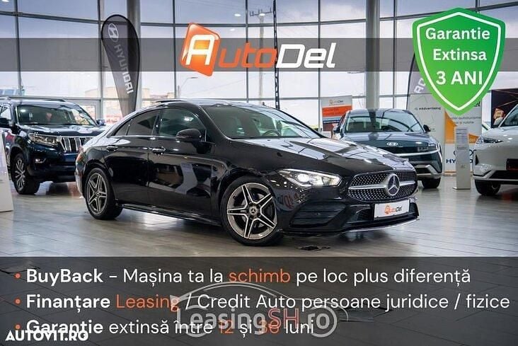 Negru Utilizat 2019 Mercedes CLA180 AMG line Berlinǎ | 29.999 EUR (Puțin scump) - Imagine 1/4