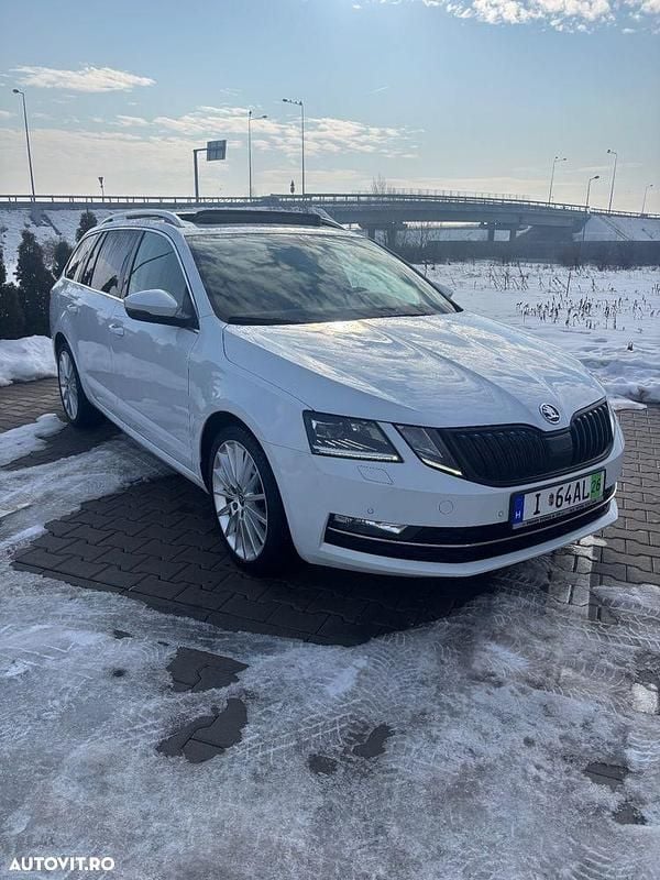 Second-hand Skoda Octavia Sport 150 CP (110 kW) 2017 Culoarealb Break